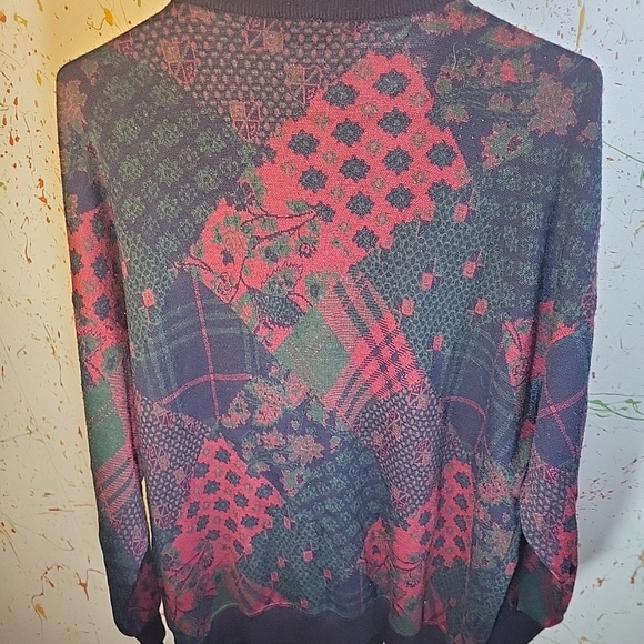 Cardigan 50%wool   Made In Italy Size 54 - Picture 5 of 5